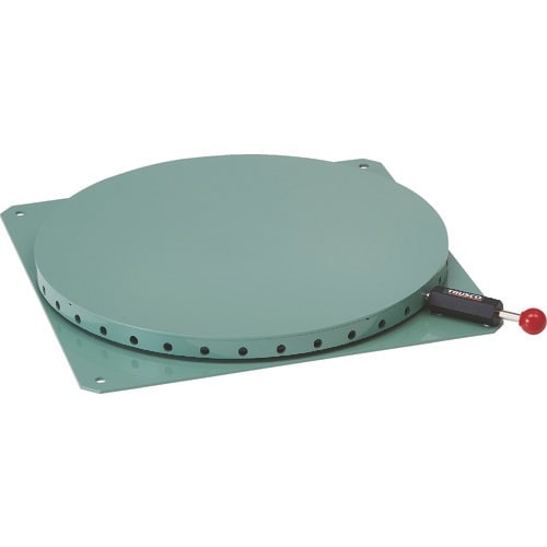 TRUSCO 回転台 丸型 Φ400 耐荷重300