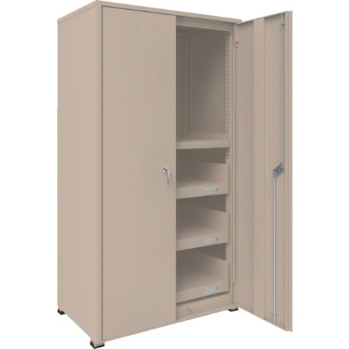 TRUSCO M3型中量棚 背板・側板・扉付 W9