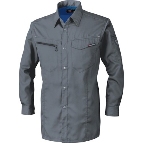 XEBEC 長袖シャツ1633−25−3L チャコ