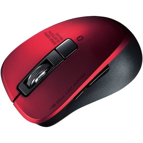 SANWA 静音Bluetooth 5.0 ブルー