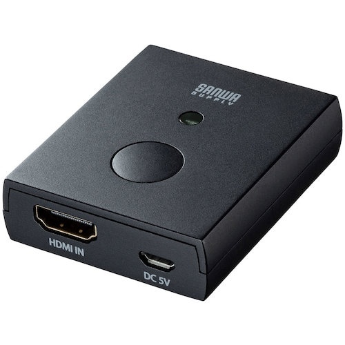 SANWA 4K対応HDMI手元ON/OFFスイッ