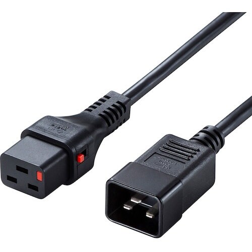 SANWA 抜け防止ロック電源コード