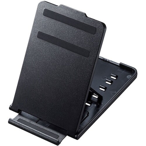 SANWA 折り畳みスマートフォン・タブレットスタ