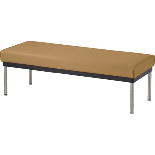 MIZUNO ロビーチェア背無 ベージュ 幅120