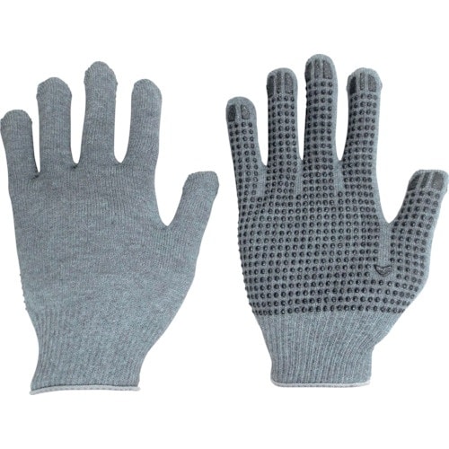 ミドリ安全 接触感染予防手袋 MS135 グレー