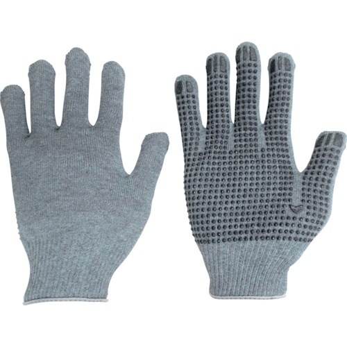ミドリ安全 接触感染予防手袋 MS135 グレー