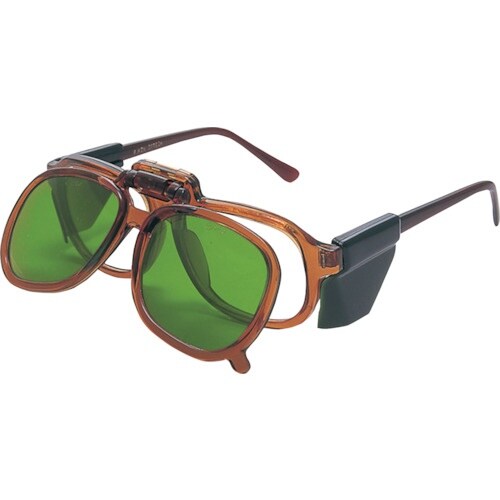 リケン 二眼型遮光メガネ 複式上下自在型(SPL2