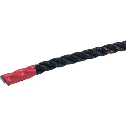 グリーンクロス ポリエチレンロープ 黒 200m巻
