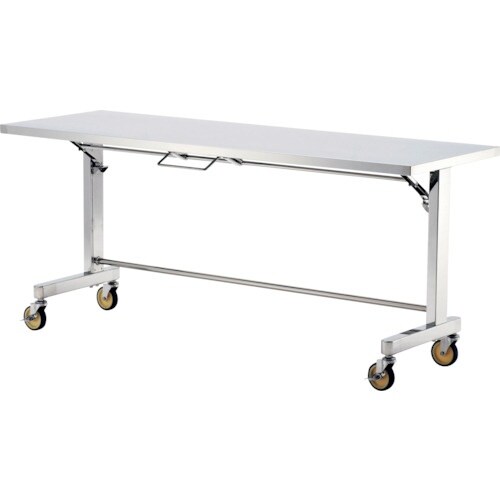 テックサス 折りたたみ式ステンレス作業台(甲板片面