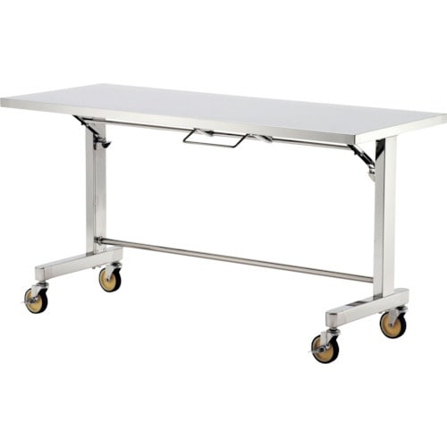 テックサス 折りたたみ式ステンレス作業台(甲板片面