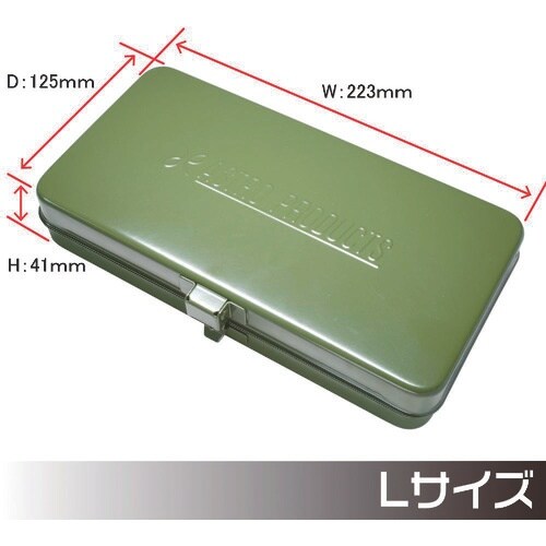 アストロプロダクツ メタルケース L アーミーグリ