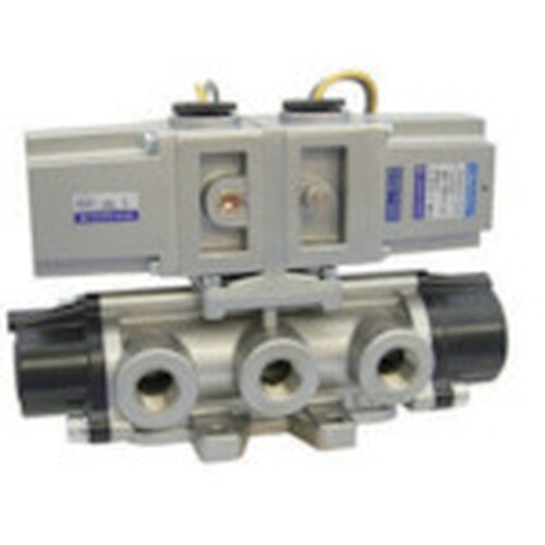 日本精器 4方向電磁弁 10S AC100V 7M