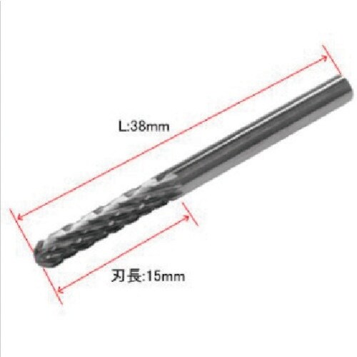 アストロプロダクツ 超硬バー φ3MMシャンク 砲