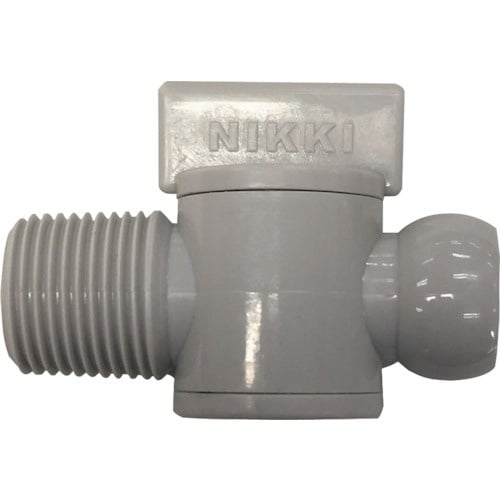 NIKKI クーラントシステム3/8 バルブ灰色