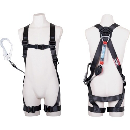 TSUYORON 黒影ハーネス シングルランヤード