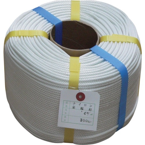 高木 ナイロン金剛打ロープ 4mmX300m
