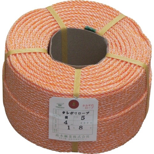 高木 クレポリロープ 4mmX200m
