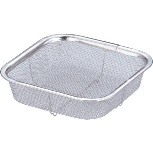 TKG 18−8ミニ角ざる 16cm