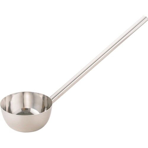 TKG ステンレス 一体型 角柄ひしゃく 21cm