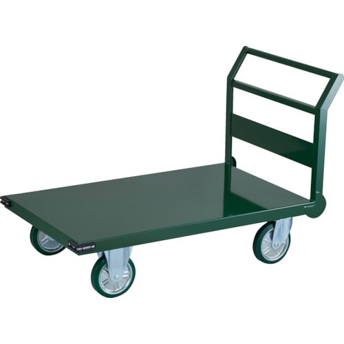 TRUSCO 鋼鉄製運搬車 1トン ハンドル側自在