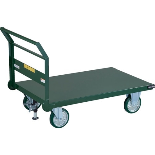 TRUSCO 鋼鉄製運搬車 1トン ハンドル側自在