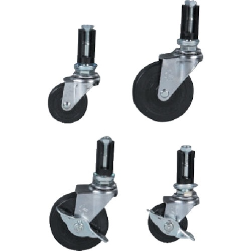 SUS 【数量10以上】φ75フレームキャスター