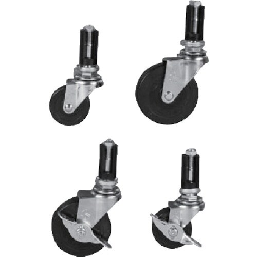 SUS 【数量10以上】φ75フレームキャスターブ