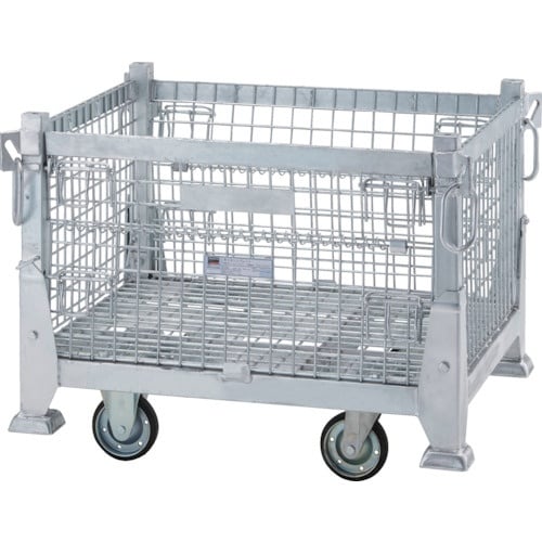 TRUSCO 吊りネットパレット車輪付 1000X