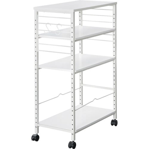 IRIS 285290 デスクサイドワゴン ホワイ