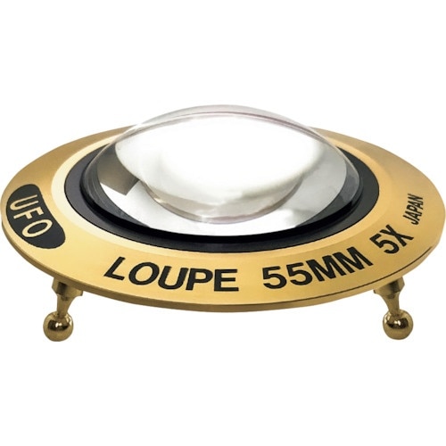リーフ UFOルーペ ゴールド 5x