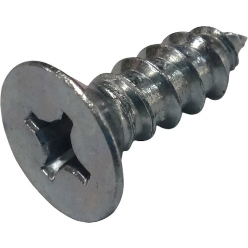 コノエ 皿頭タッピングねじ 鉄 ユニクロ 6×30