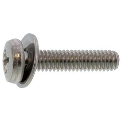 SUNCO 組込みねじ (+)バインドP=1(鉄(