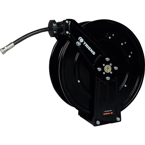 TRIENS スチール製 ゴムホースリール 1/2