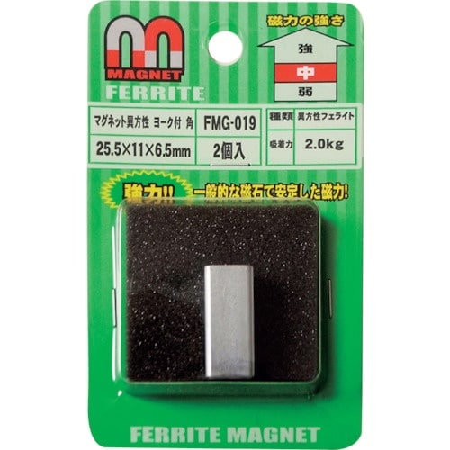 WAKI マグネットヨーク付角 FMG−019 角