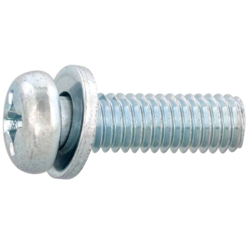 SUNCO 組込みねじ (+)ナベIK=1(鉄(ま