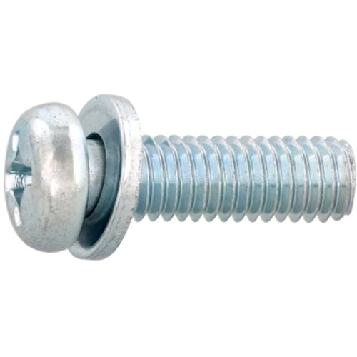 SUNCO 組込みねじ (+)ナベIK=1(鉄(ま