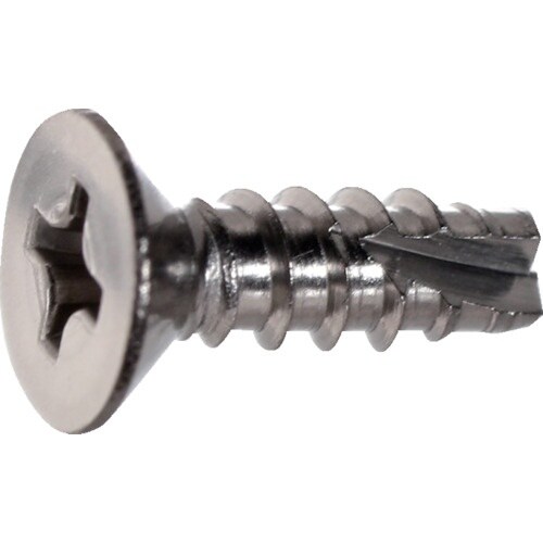 TRUSCO 皿頭タッピングねじ 2種溝付B1 ス