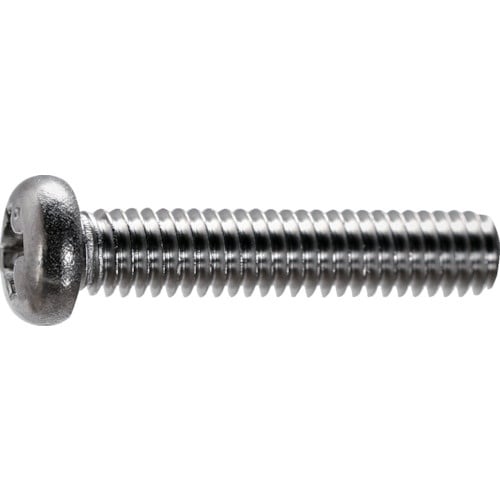TRUSCO ナベ頭小ねじ ステンレス 全ねじ M