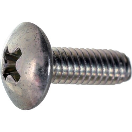 TRUSCO トラス頭低トルクねじ 三価白 Sタイ