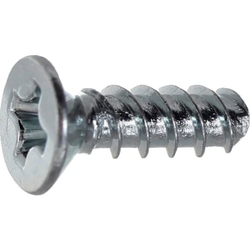 TRUSCO 皿頭低トルクねじ 三価白 Pタイプ