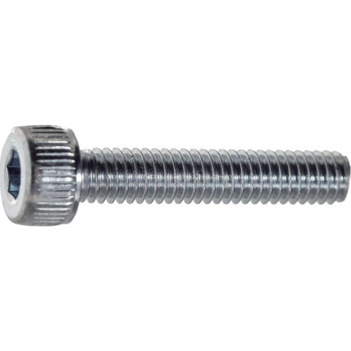 TRUSCO 六角穴付ボルト 三価白 全ネジ M4