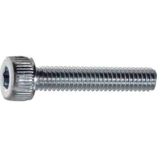 TRUSCO 六角穴付ボルト 三価白 全ネジ M4