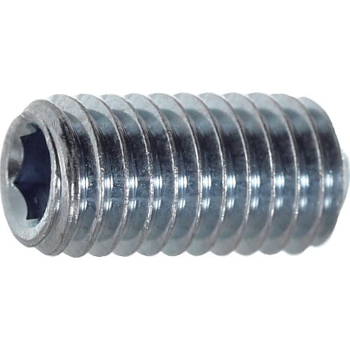 TRUSCO 六角穴付止めねじ くぼみ先 ユニクロ