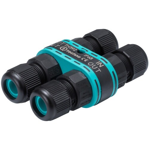 タカチ 4分岐防水中継コネクタ