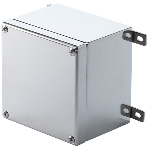タカチ 外部取付足付小型防水・防塵ステンレスボック