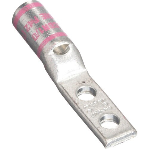 PANDUIT 銅製圧縮端子 2穴 幅細取付板 電