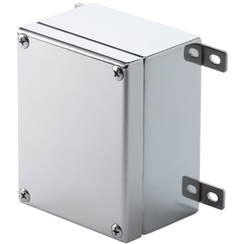 タカチ 外部取付足付小型防水・防塵ステンレスボック