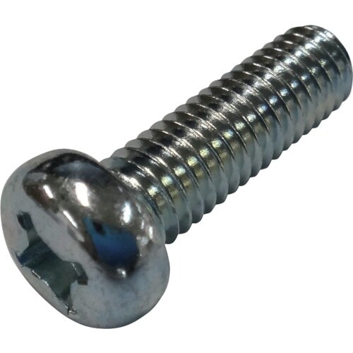 コノエ ナベ頭小ねじ 鉄 ユニクロ 4×20 15