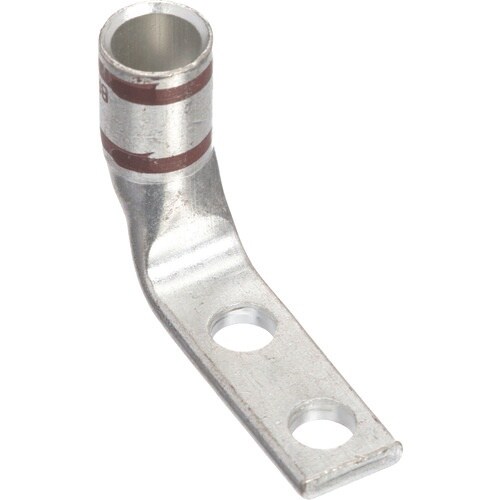 PANDUIT 銅製圧縮端子 2穴 幅細取付板 電