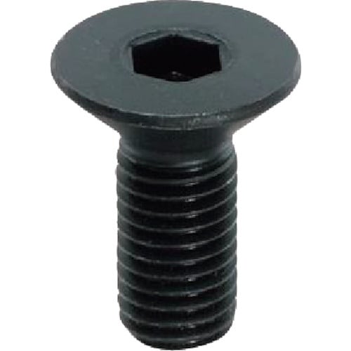 YAHATA 六角穴付皿ボルト全ねじ 黒色酸化被膜